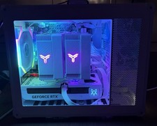 Custom Gaming PC Mini ATX RTX 5060 Ryzen 5 5600 16GB RAM 1TB SSD Windows 11