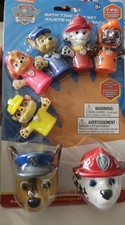 Nickelodeon Paw Patrol 7pc Finger Bath Time Play Set Includes x2 Squirters