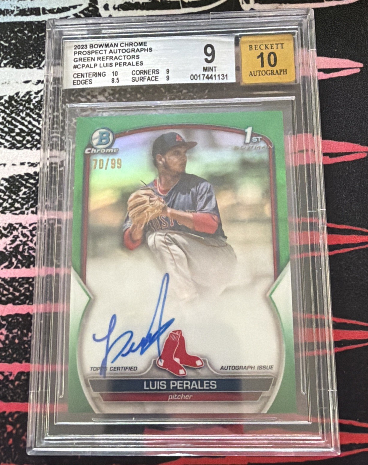 2023 Bowman Chrome Luis Perales