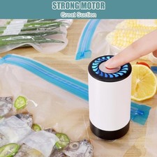 Portable Electric Vacuum Sealer USB Rechargeable Handheld Vacuum Packer