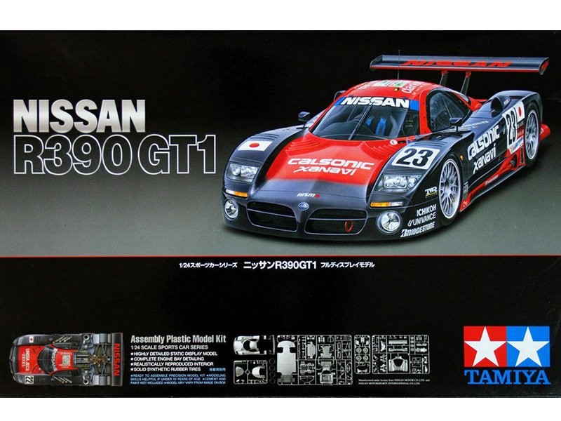 TAMIYA Nissan R390 GT1 échelle 1/24 : oubliez les défauts d'ajustement des maquettes