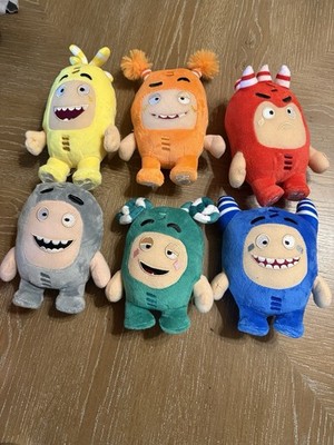 Oddbods Plush Toy Cartoon Stuffed Doll Kids Collection Gift Cute X6