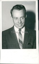 1964 Bruce Mcdonald Speedboat Driver Trophy Winner Handsome Vintage 4X8 Photo