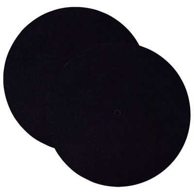 2 Pcs Schallplattenmatte Aus Vinyl Schütze Aufnehmen Disc -Schutzmatte