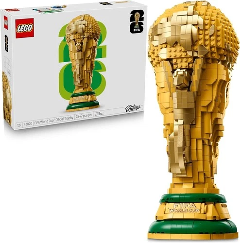 LEGO Editions FIFA World Cup Official Trophy Building Set 43020 IN HAND NEW