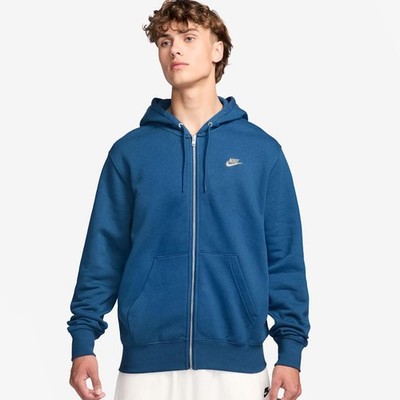 Nike NSW Club Fleece FZ Herren Hoodie Kapuzenjacke Sweatjacke Jacke