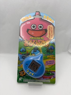 Dragon Quest Arukundesu Blue Slime Shell Pedometer Virtual Pet Tamagotchi Tested