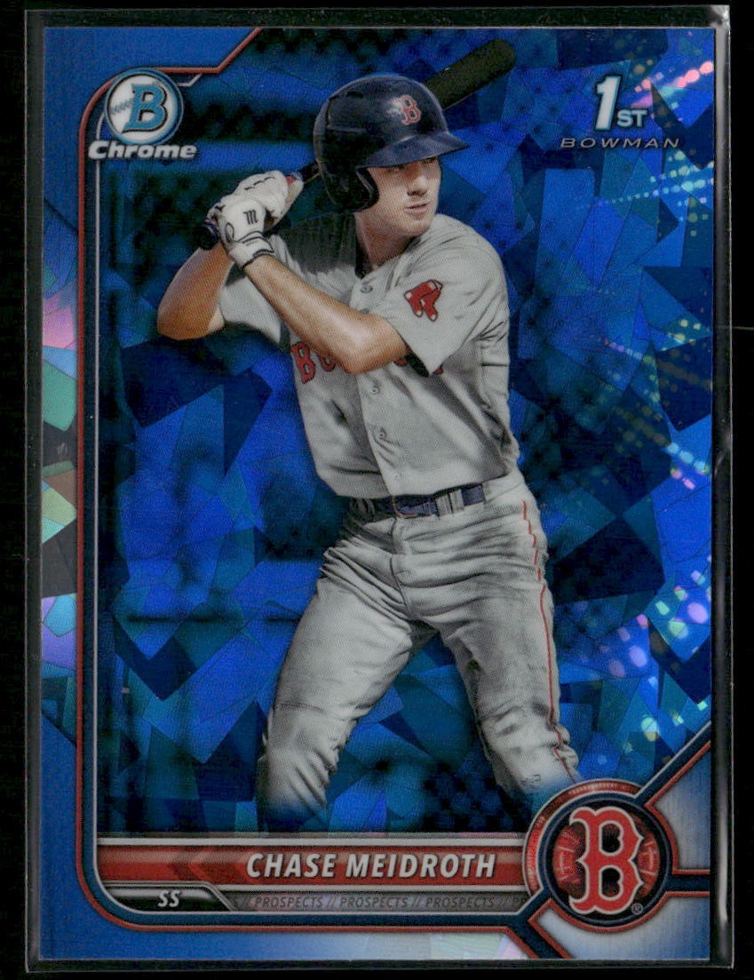 2022 Bowman Draft Sapphire Edition #BDC-92 Chase Meidroth