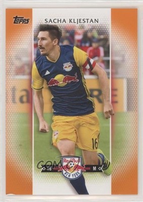 2017 MLS Image Variation Orange 21/25 Sacha Kljestan (Dark Blue Jersey) #73 xm5