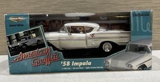 Ertl 118 1958 Chevrolet Impala American Graffiti Diecast Vehicle - 32079