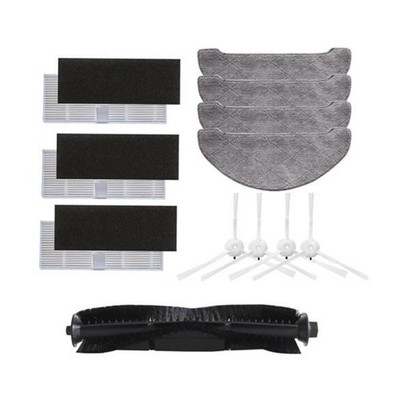 Walzen-Seitenbürste + Filter + Mop-Tuch-Set Für IMILAB V1 Staubsauger Teile