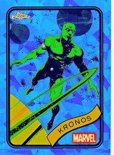 2025 Topps Chrome Sapphire Edition Marvel #25 Kronos