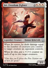 Jet, Freedom Fighter (FOIL) x1 - MTG Avatar: The Last Airbender TLA #229