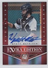 2012 Elite Extra Edition 43/199 Wyatt Mathisen #191 Auto 0a7