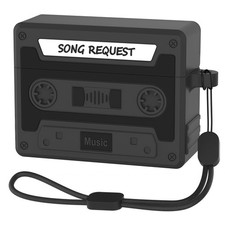 Designer Case with 3 2025, Music Cassette Tape Case Cover with Rope, Portable...