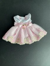 Pink Dress 12" Doll Clothes You & Me Baby Alive Stella Melissa 14” Tender Love