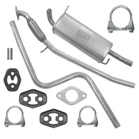 Auspuff SchalldäMpferset FüR Ford Fiesta 5 MK5 FließHeck 1.25, 1.4 2001-11/2005