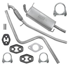 Auspuff Schalldämpferset für Ford Fiesta 5 MK5 Fließheck 1.25, 1.4 2001-11/2005