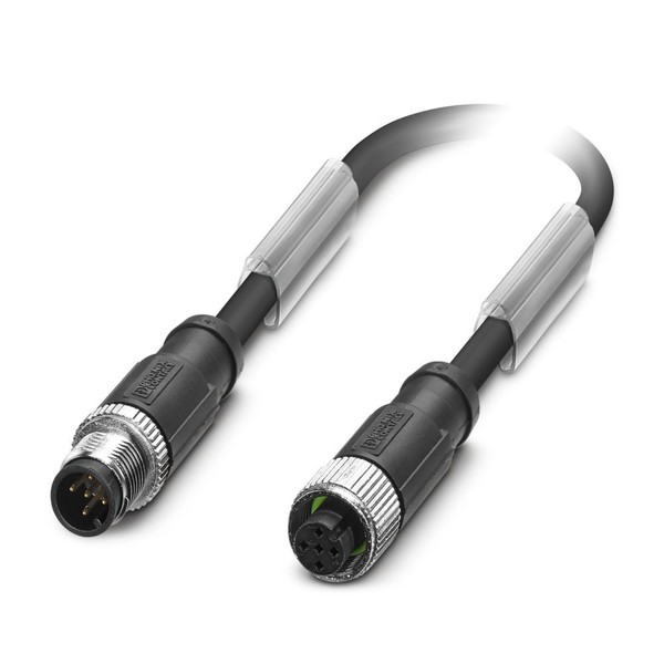 Phoenix Contact - SAC-5P-M12MS/ 3,0-PUR/M12FS Sh - Sensor-/Aktor-Kabel - 1500910-image