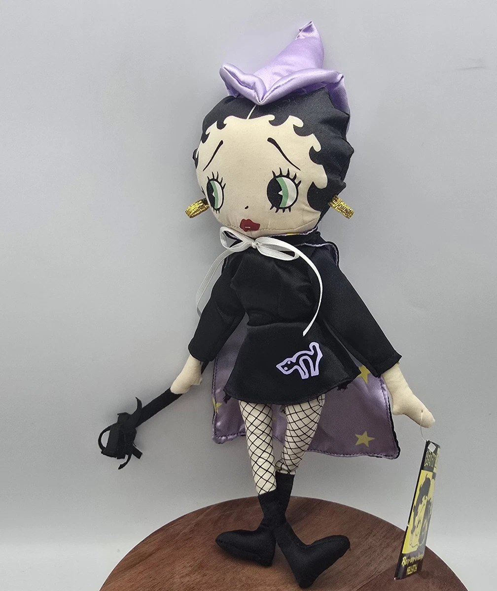 Vintage Betty Boop Cape Betty Plush Doll Kellytoy 1999 Witch Halloween 12  | eBay