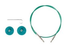 Knit Picks Options Interchangeable Circular Knitting Needle Cable 60", Green