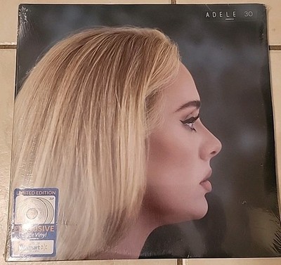 Adele 30 Vinyl LP Brand New Sealed Gatefold Exclusive Clear Vinyl Shrink Wrapped