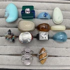 Vintage & Modern Costume Jewelry Lot of 13 Rings Resin Statement Boho Styles