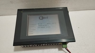 Mitsubishi E615 Operator Interface 5.7 in Color Touchscreen 1pc Used E-Series