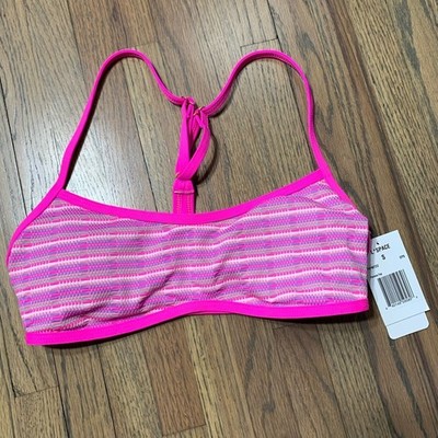 NWT L*SPACE small Pamela top swimsuit pink