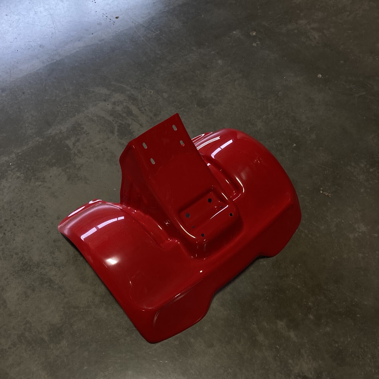 HONDA ATC70 78 - 85 RED PLASTIC REAR FENDER ATC 70 PLASTICS | eBay