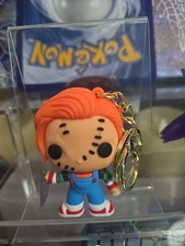 Chucky Keychain, 3D Horror Character Doll, Keychain, HALLOWEEN KEYCHAIN 