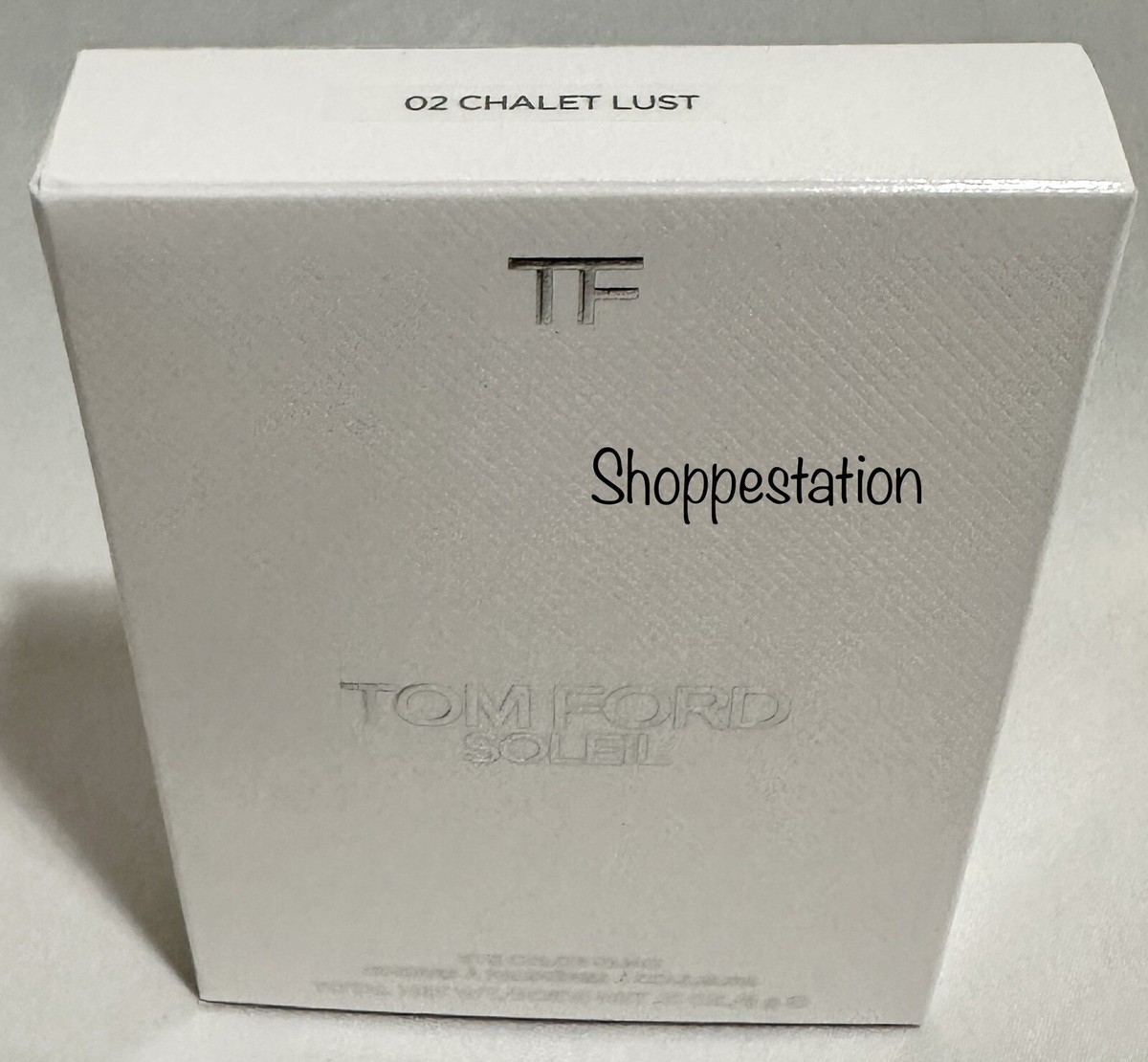 TOM FORD SOLEIL Eye Color Quad Shade 02 CHALET LUST Full Size 6g