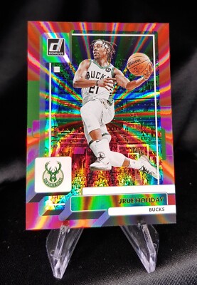 Panini Donruss 2022-23 - Jrue Holiday- #55 - Red Laser - Bucks /99