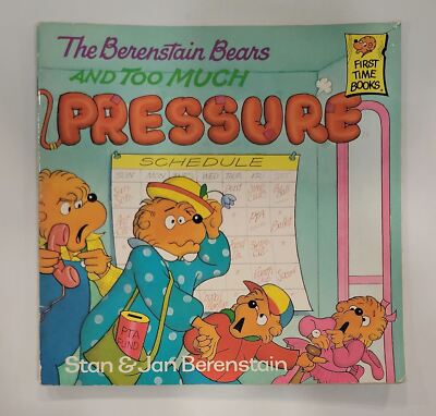 #ad The Berenstain Bears and Too Much Pressure by Stan amp; Jan Berenstain $21.10