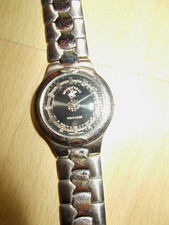 Armbanduhr,unisex,Poloclub,Beverly Hills,edel,cool,chic,silber,Uhr,top,zeitlos