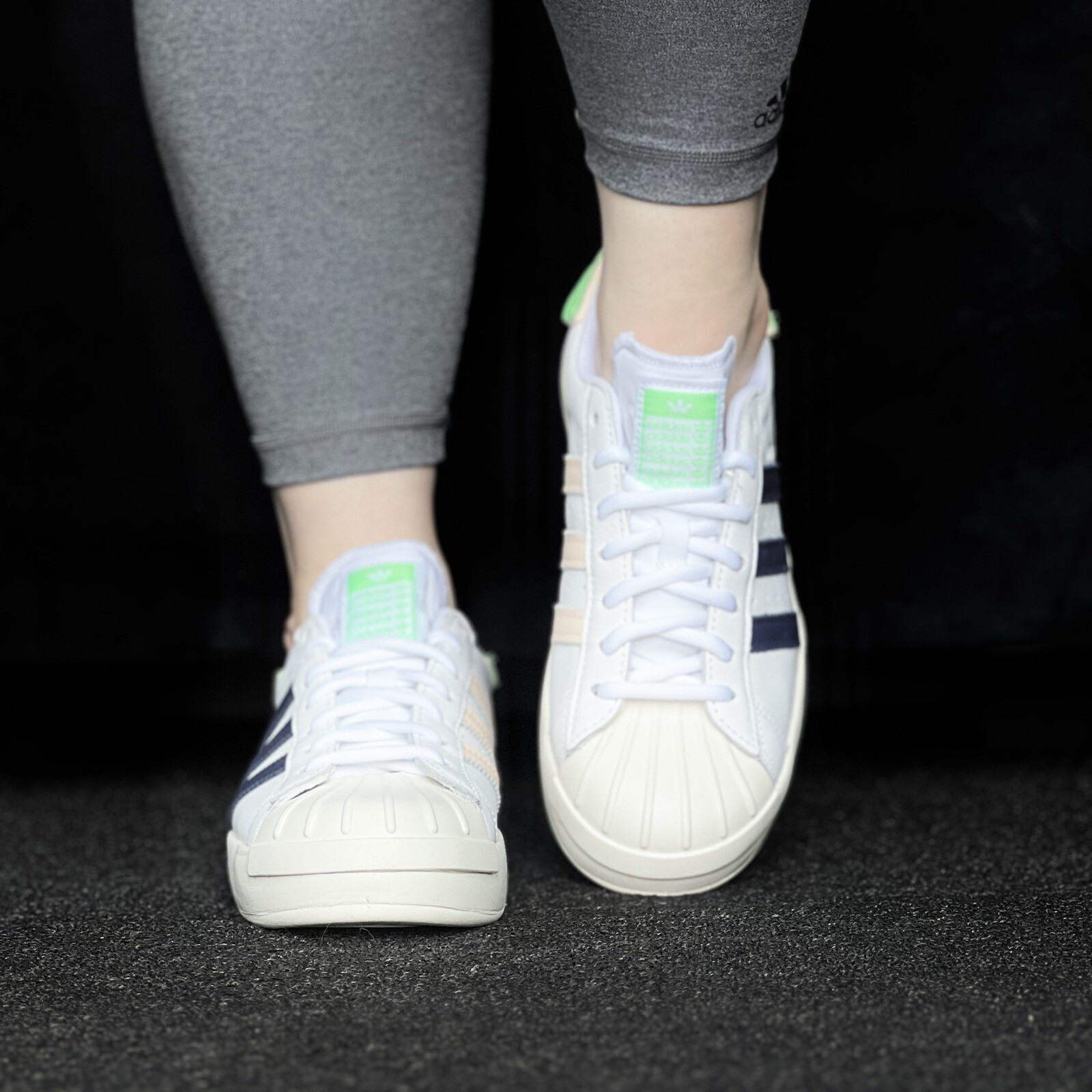 Adidas Original Superstar Ayoon Women&rsquo;s Sneaker Shoe White Trainer Footwear #587