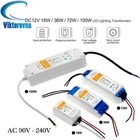 12V Transformers LED Driver 18W 36W 72W 100W Lights for LED Strip Power Supply