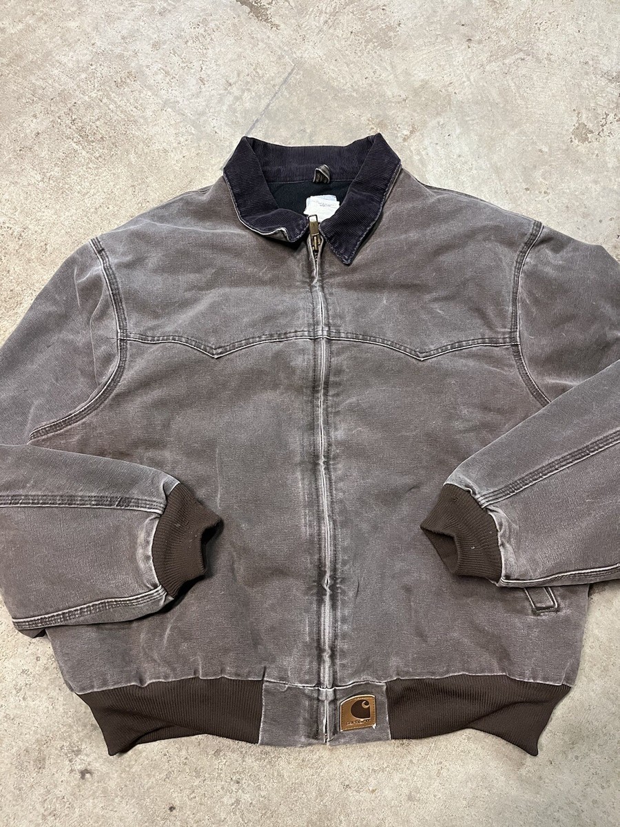 VTG Carhartt J14 CHT Santa Fe Jacket Minimal Wear Faded Dark VTG Carhartt J14 CHT Santa Fe Jacket Minimal Wear Faded Dark