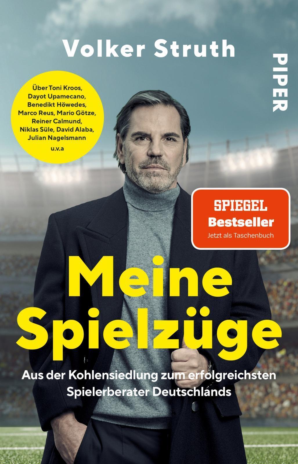 Thumbnail - Meine Spielzüge Volker Struth Taschenbuch 368 S. Deutsch 2022 Piper