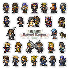 Final Fantasy VIII 8 Stickers Final Fantasy Record Keeper 28 Sticker Pack