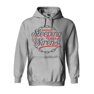 Sleeping with sirens Hooded sweatshirt hoodie UNISEX LARGE