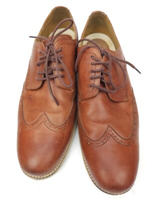 Cole Haan C26471 Mens Original Grand Oxfords Shoes Wingtip Brown Leather 13 M s-l400.jpg main image 2