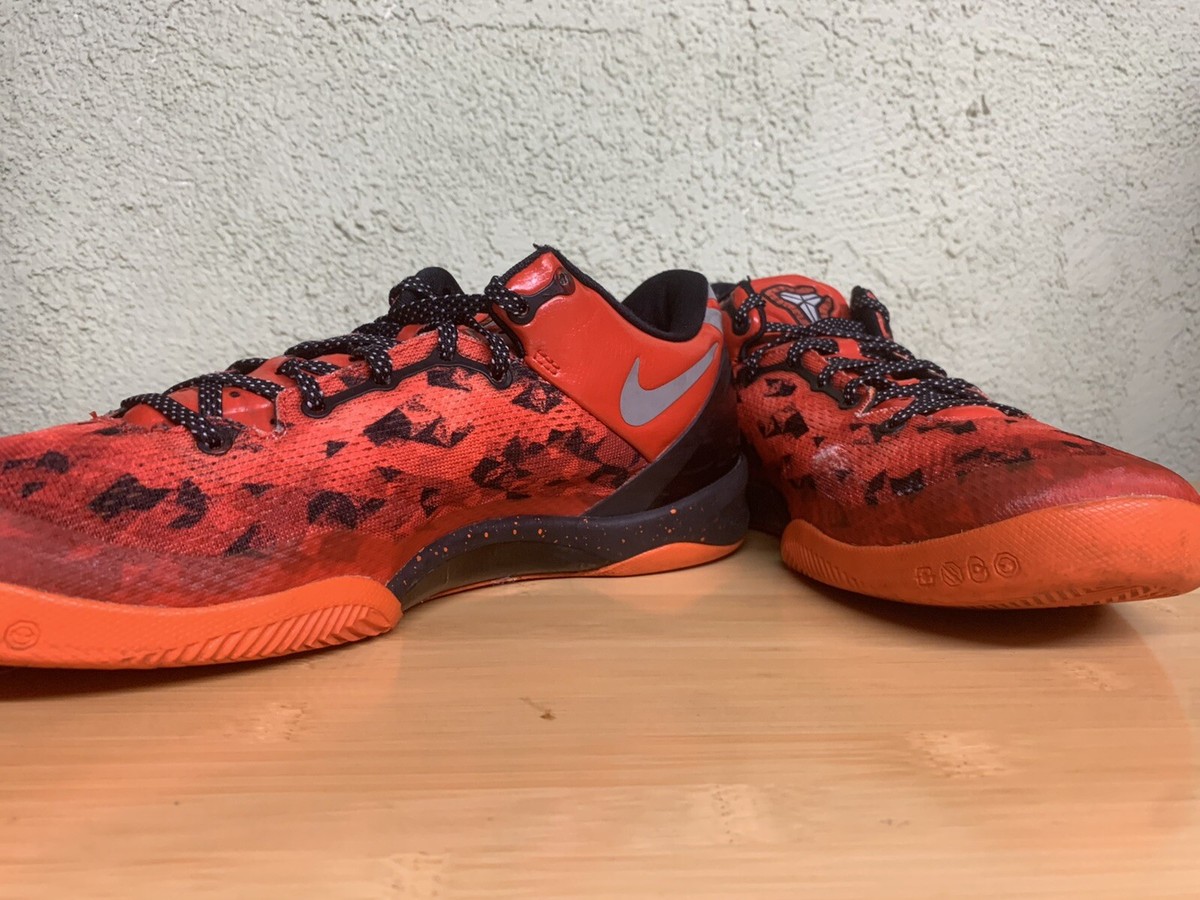 Nike Kobe‎ 8 VIII System Challenge Sz 11 Red Silver Orange 555035-600 Nike Kobe 8 VIII System Challenge Sz 11 Red Silver Orange  main image 2