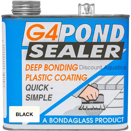 G4 Pond Paint Sealer Waterproof Concrete Sealant Clear and Black eBay