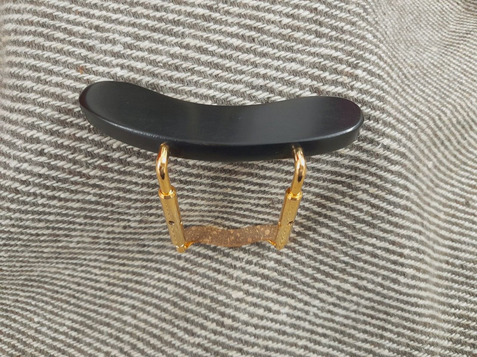 Mandolin Armrest Ebonywood w/Gold Plated Clamp ready to use 1 pc 😀👌 eBay