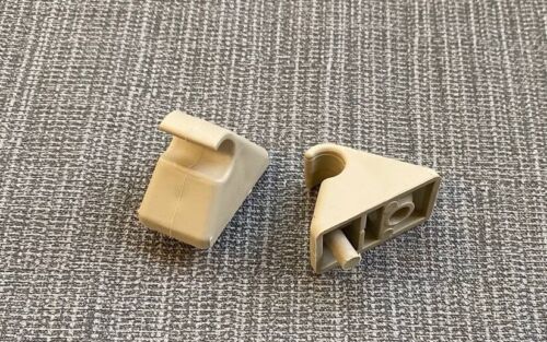 VAUXHALL VISIERA PARASOLE SUPPORTO INTERNO SUPPORTO SUPPORTO TRIM CLIP 2X - Foto 2 di 11