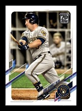 2021 Topps Series 2 Jedd Gyorko #645 Milwaukee Brewers
