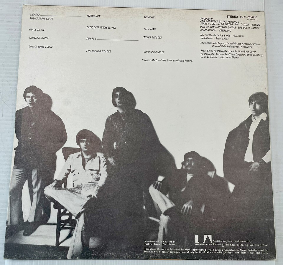 The Ventures Gypsys Tramps and Thieves Vinyl Record 12” 33RPM SUAL