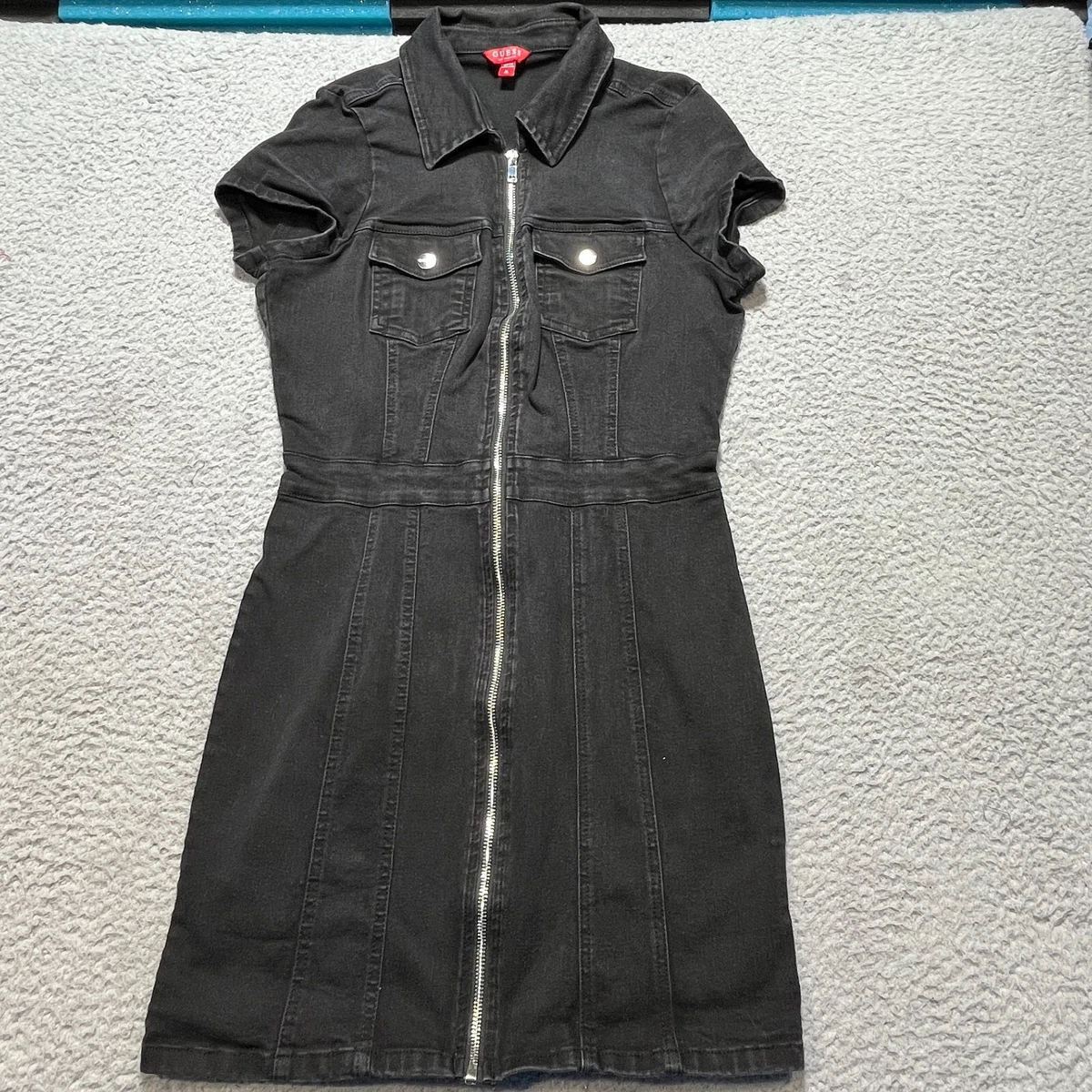 guess denim dress