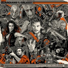 Guardians of the Galaxy Awesome Mix Vol. 1 Vinyl LP - Tyler Stout Mystery Print